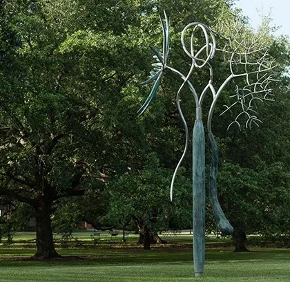 James Surls tree sculpture