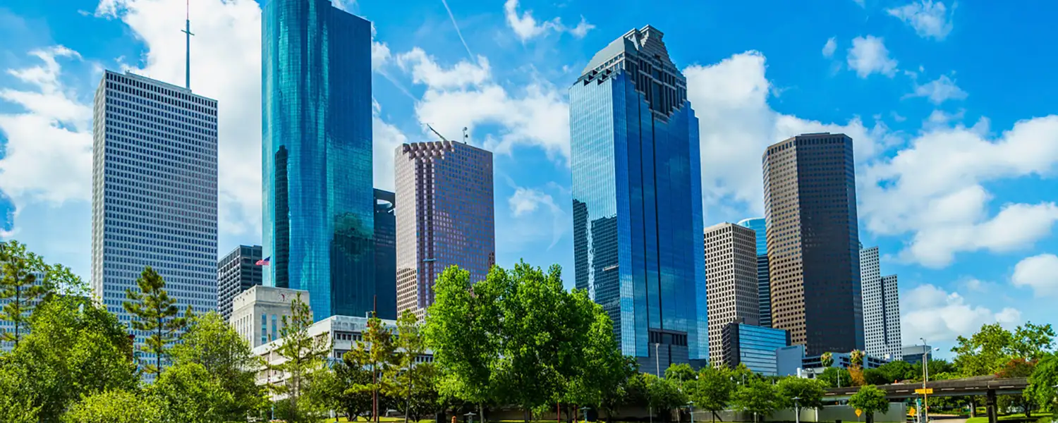 Downtown Houston in the daytime