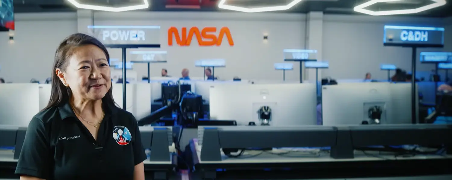 Quyen Tran Jones - NASA Artemis II - Snapshot from NASA Video