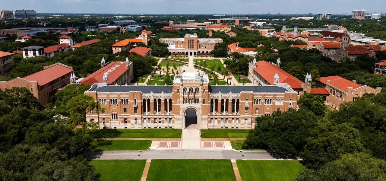 Rice University Birdseye